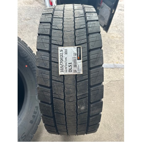 Hankook Smart Flex DL51 (ведуча) 315/70 R22.5 154/150L PR18